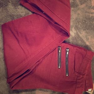 Forever 21 maroon jeans